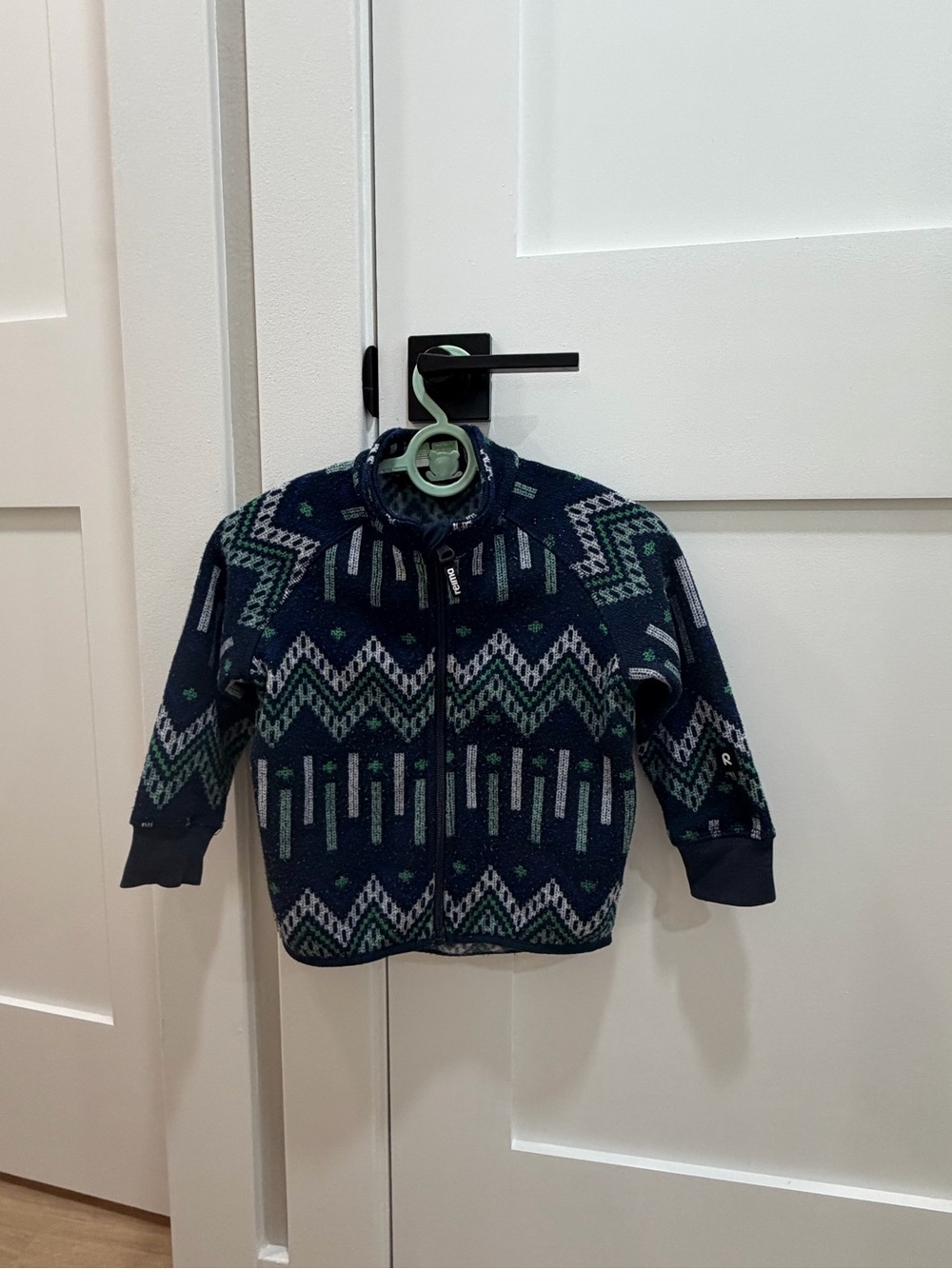 Reima Fair Isle Zip Sweater for Kids